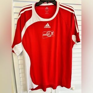 COCA COLA ADIDAS RED SHIRT
